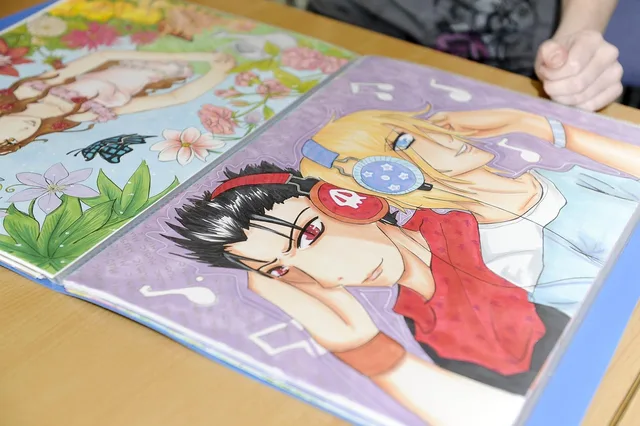 manga, library, workshop, book, drawing, anime, cartoon, manga, manga, manga, manga, manga. Carrying an approved creator media kit version from requested change to delivery