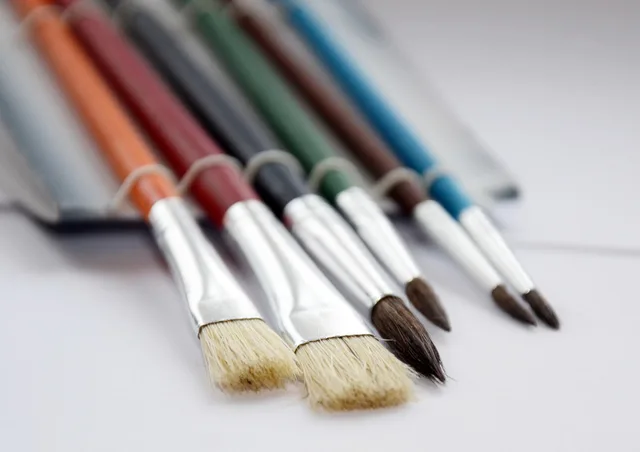 brushes, drawing, brush, watercolor, kit, art, tassels. Creator media kit service standards without invented turnaround promises